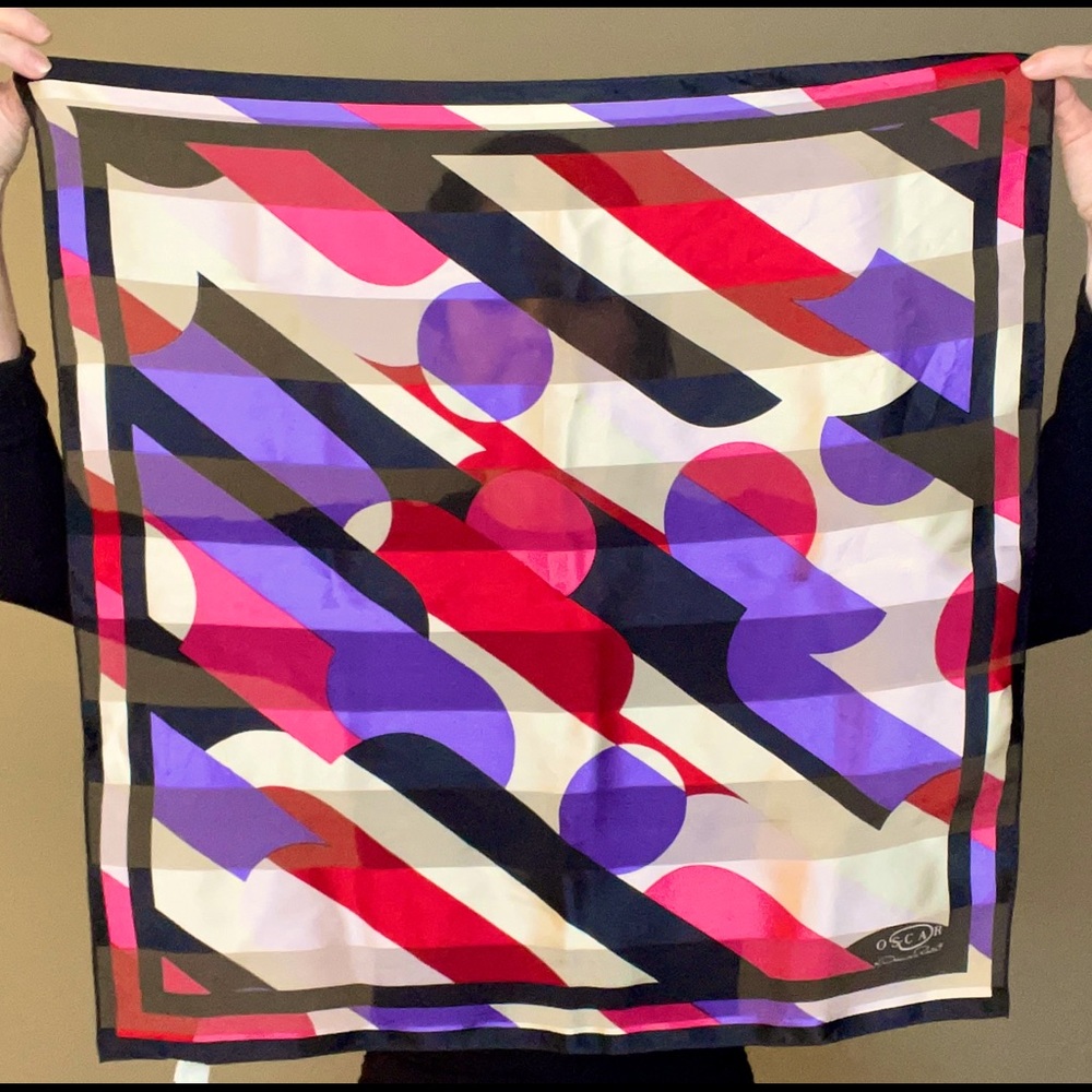 Oscar de la renta scarf
